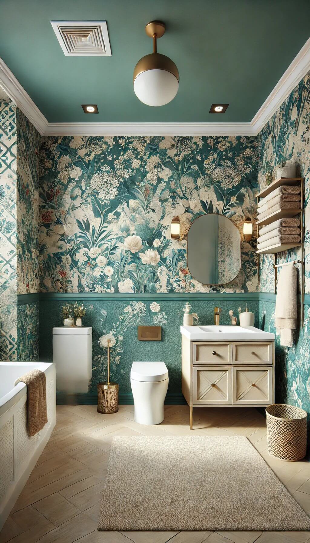 15+ Affordable Teal Bathroom Ideas That Look Luxurious (2024)