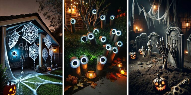 20 Easy DIY Halloween Yard Decorations for an Instant Haunting Effect