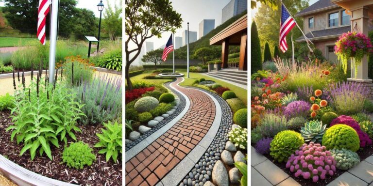 20 Stunning Flagpole Landscaping Ideas to Transform Your Yard