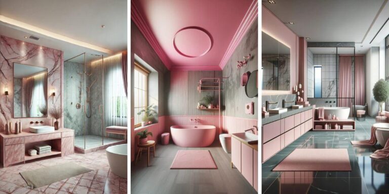 15+ Stylish Pink and Grey Bathroom Ideas for a Perfect Makeover