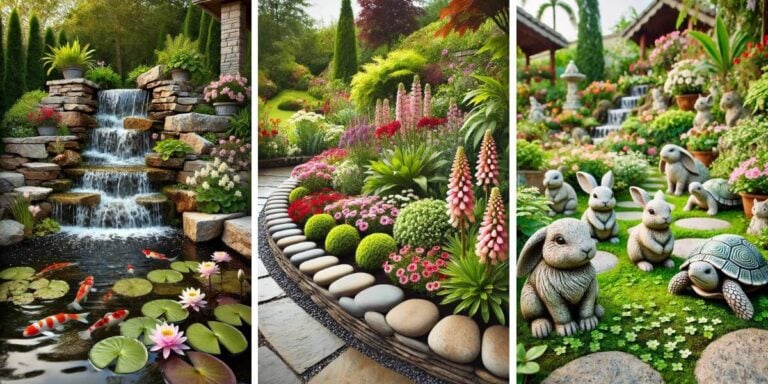19+ Creative Front Yard Stone Ideas That Actually Hold Up Over Time
