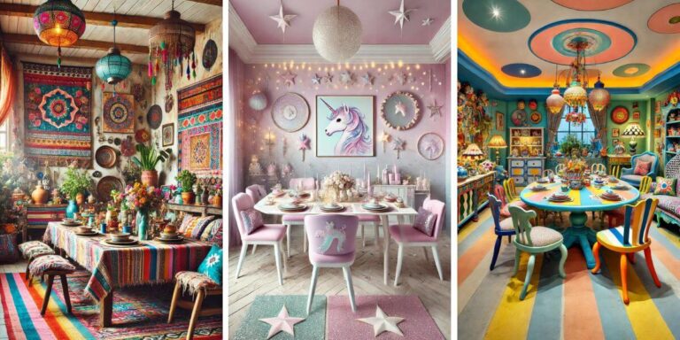 20 Whimsical Dining Room Designs to Inspire Creativity