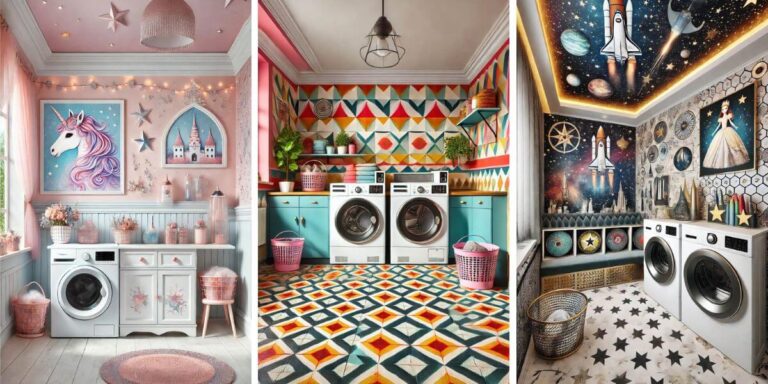 20 Magical Whimsical Laundry Room Inspirations for a Fun Makeover