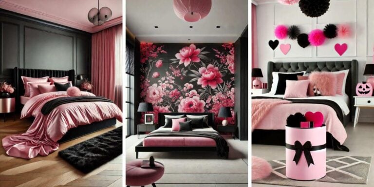 25 Black and Pink Bedroom Ideas for a Striking and Feminine Retreat