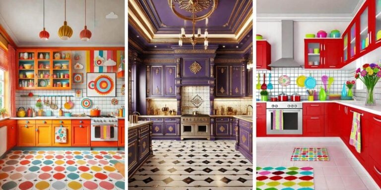 15 Stunning Cabinet Colors for White Tile Floors You’ll Love
