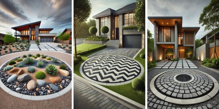 20 Stunning Circular Driveway Ideas to Transform Your Home’s Entry