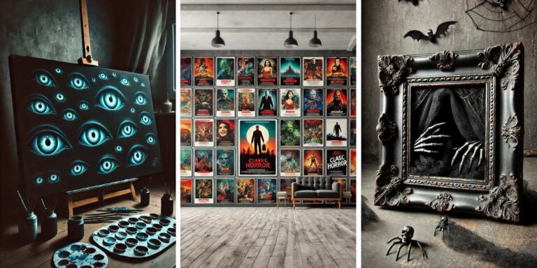 25 Spooky Halloween Wall Art Ideas and Hanging Decorations to Transform Your Space