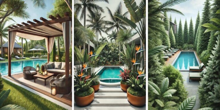25 Beautiful Landscaping Ideas for Pool Areas That Boost Relaxation