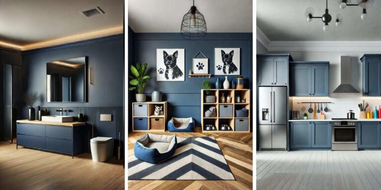25+ Gorgeous Navy Blue Accent Wall Ideas That Add Depth and Style