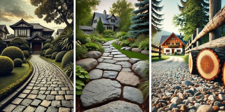 20+ Charming Rustic Driveway Ideas to Boost Your Curb Appeal
