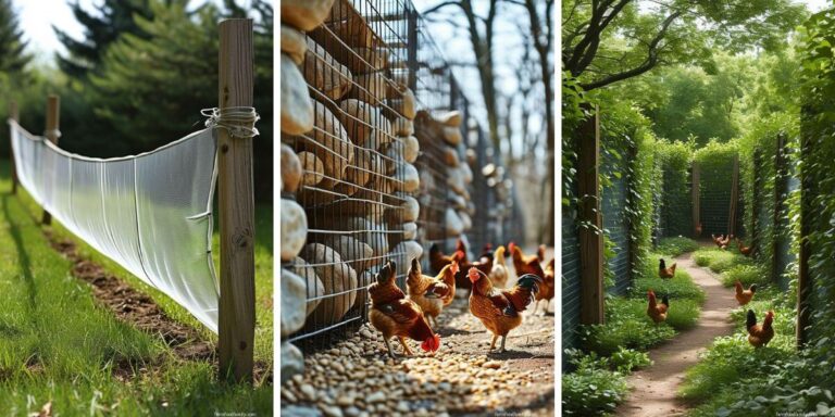 20 Brilliant Chicken Fence Ideas That Will Keep Your Flock Safe