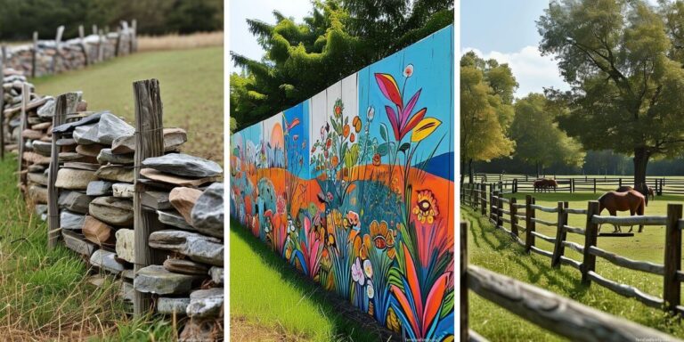 25 Charming Country Fence Ideas That Won’t Break the Bank