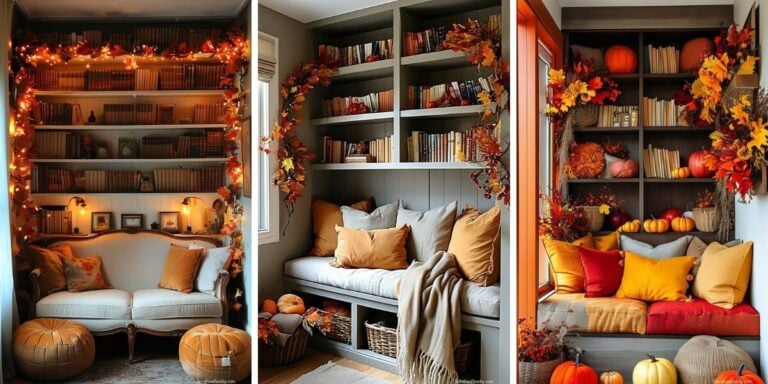 30 Charming Fall Reading Nook Ideas to Warm Up Your Home