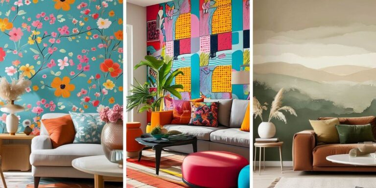 30 Modern Living Room Wallpaper Ideas That Make a Big Impact