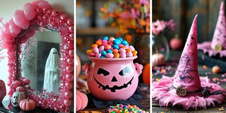 20 Glamorous Pink Halloween Decor Ideas to Refresh Your Fall Look