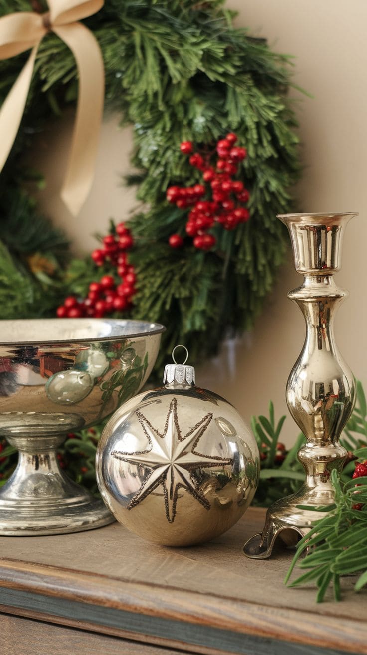 2 Vintage Christmas Decor 4