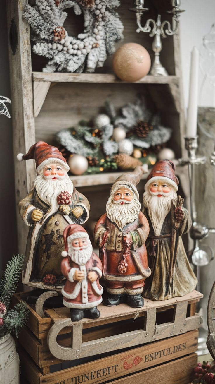 3 Vintage Christmas Decor 2