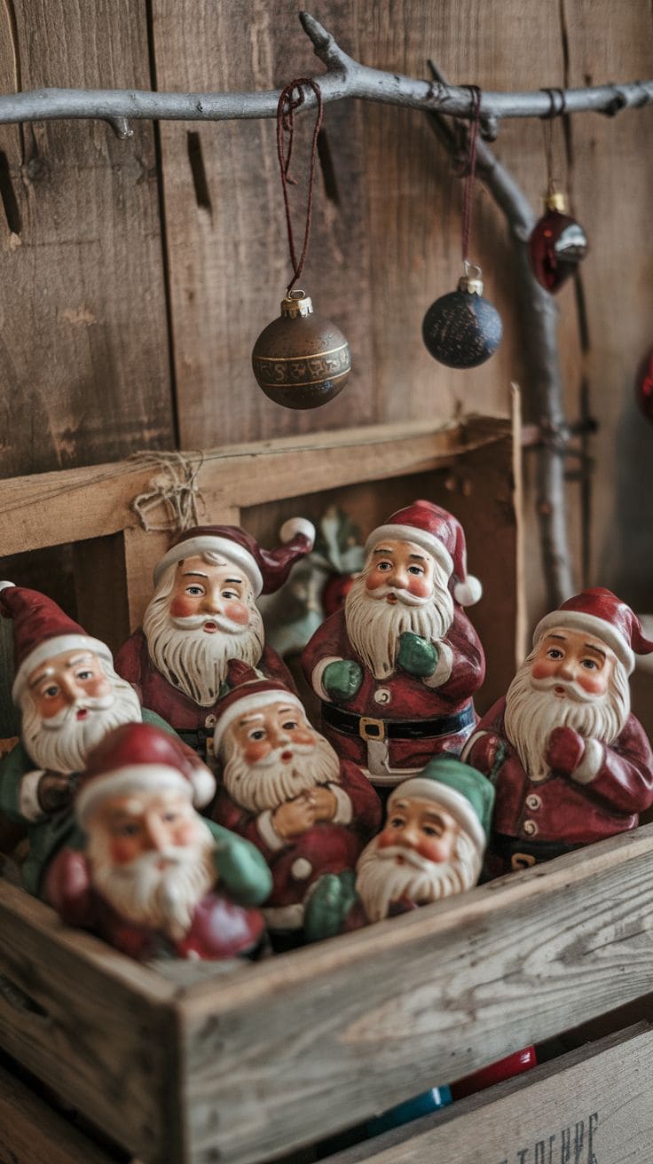 3 Vintage Christmas Decor 3