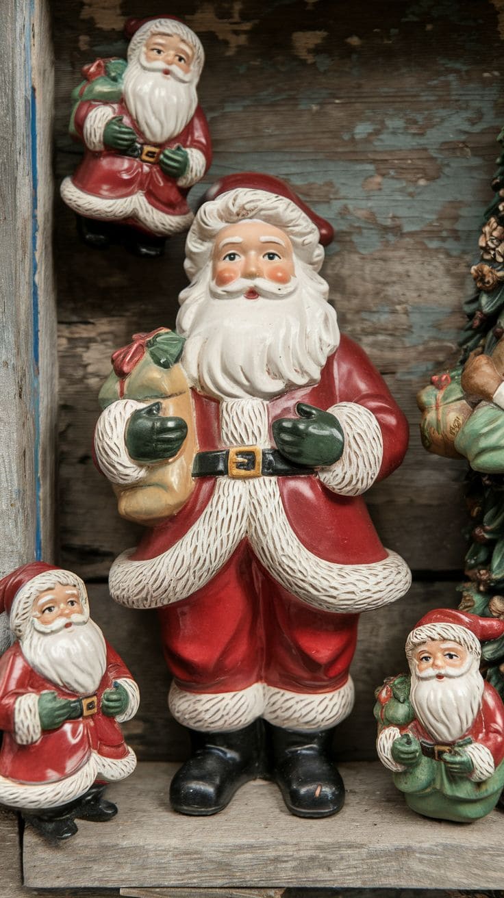 3 Vintage Christmas Decor 4
