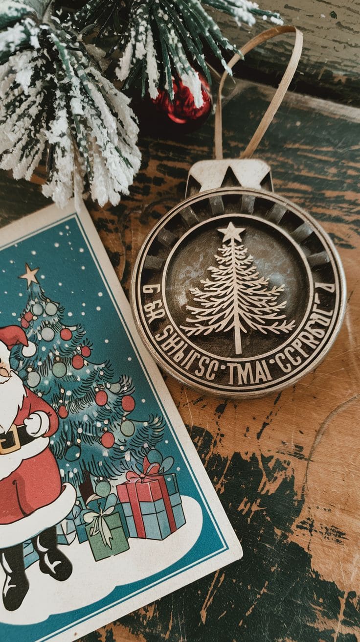 4 Vintage Christmas Decor 1