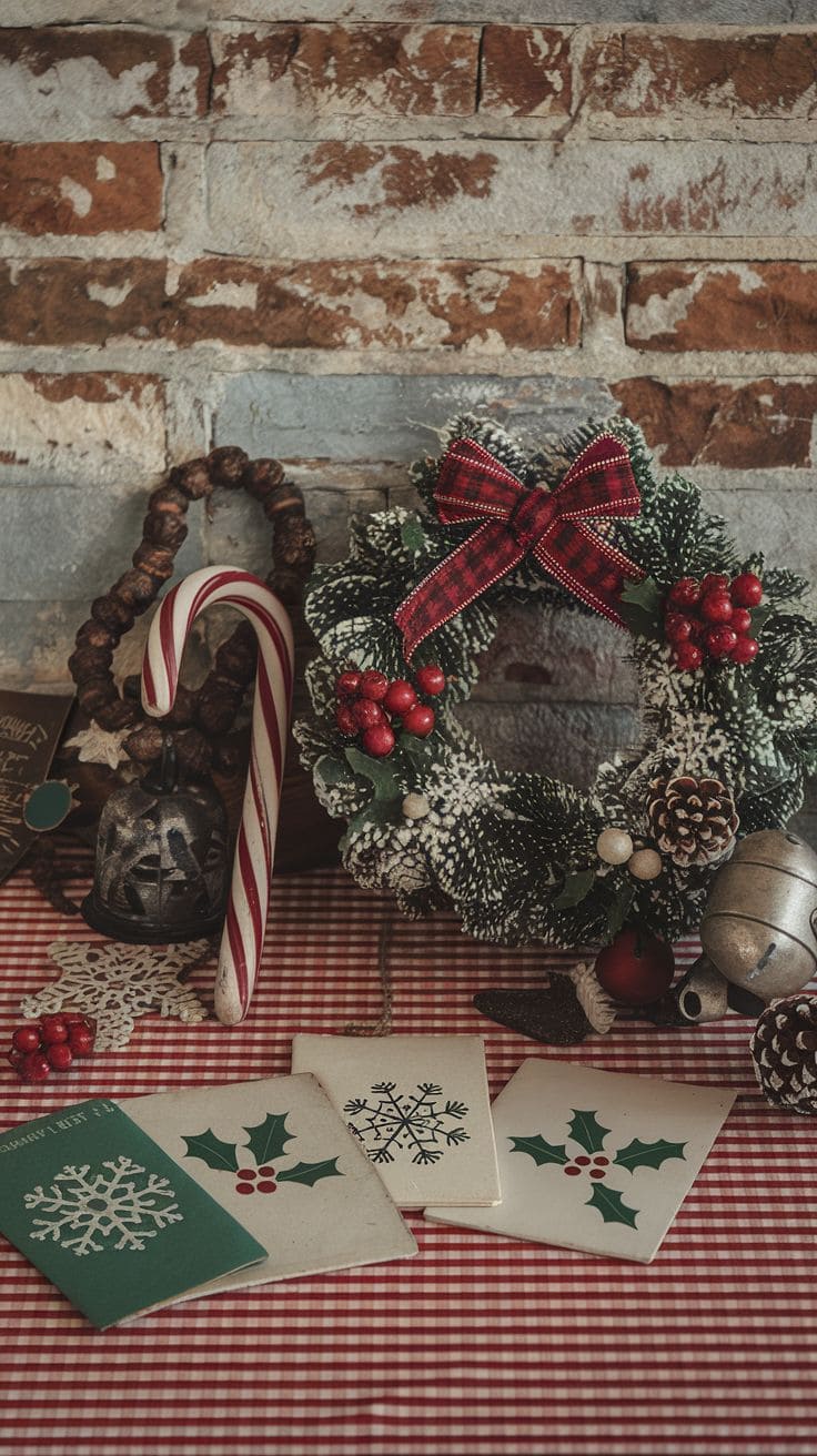 4 Vintage Christmas Decor 2