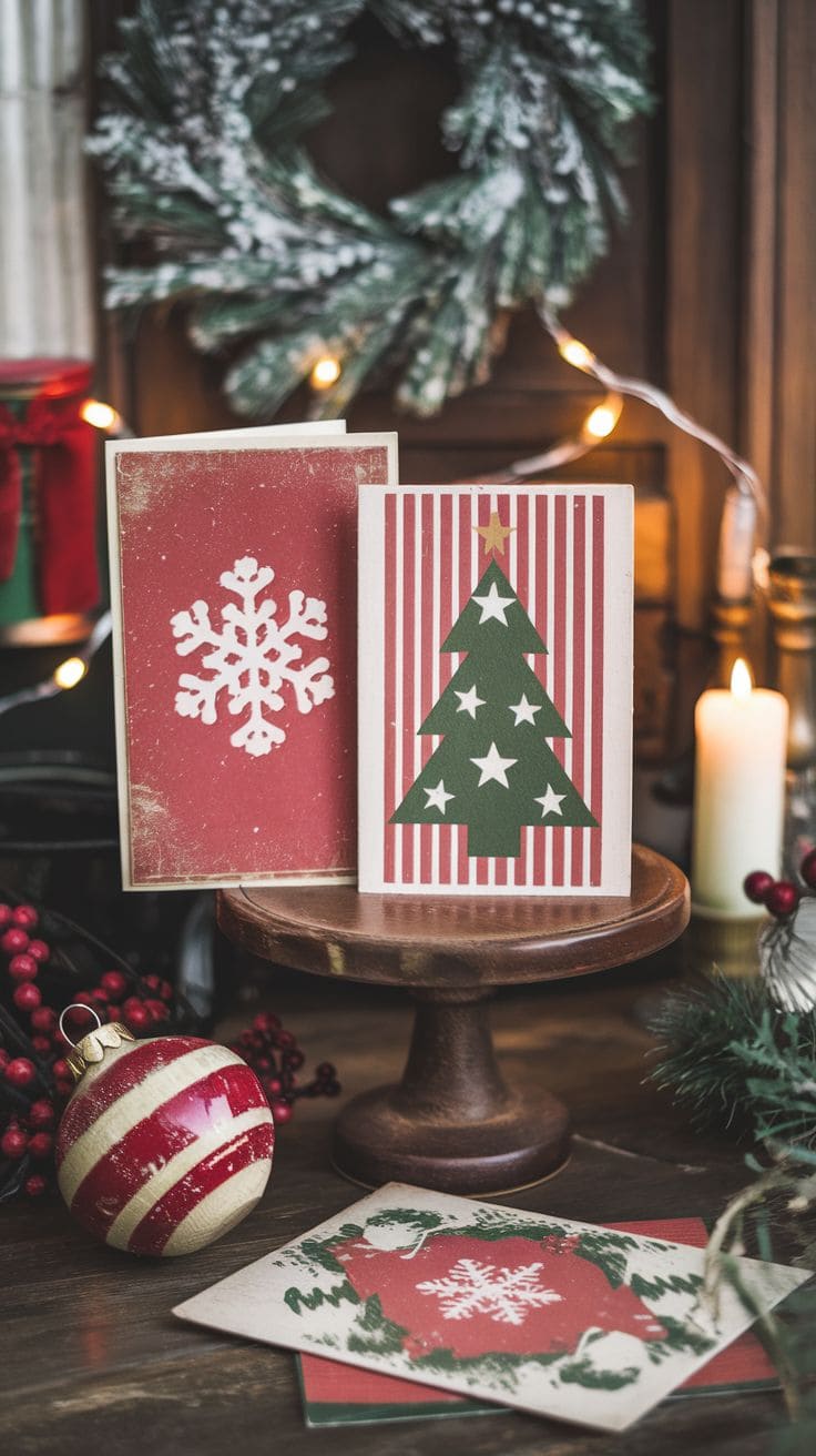 4 Vintage Christmas Decor 3