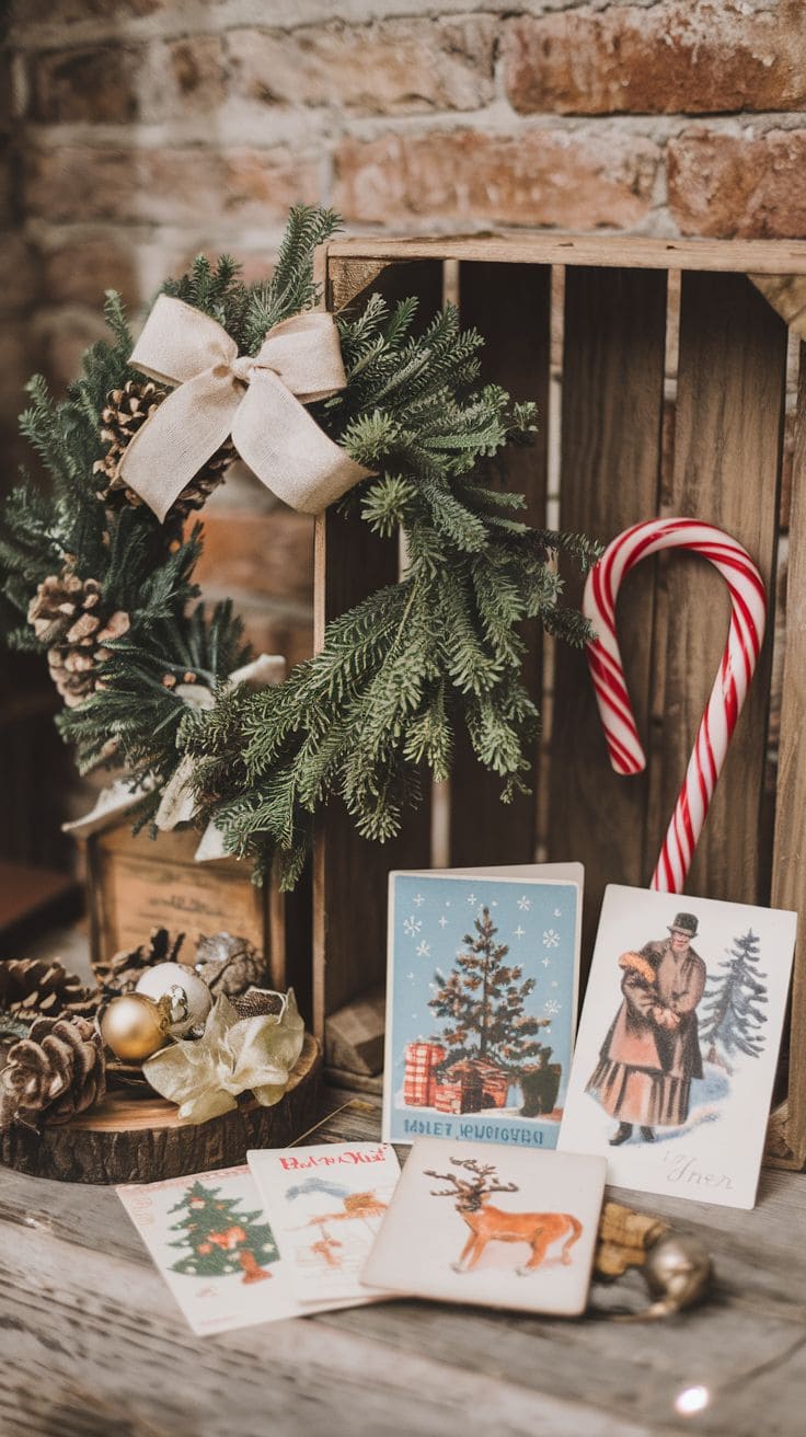 4 Vintage Christmas Decor 4