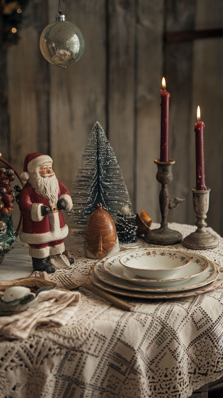 6 Vintage Christmas Decor 1