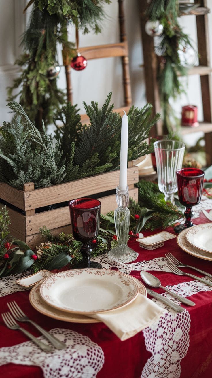 6 Vintage Christmas Decor 2