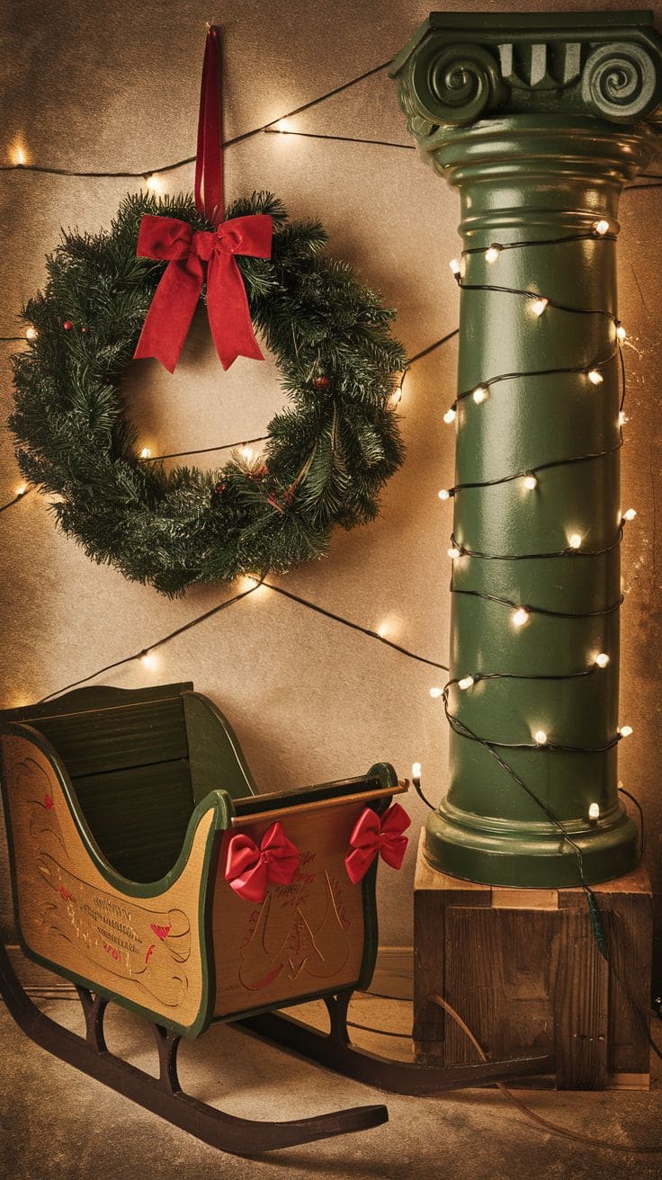 7 Vintage Christmas Decor 4