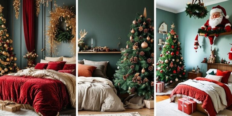 40+ Festive Christmas Bedroom Ideas for an Instant Holiday Makeover