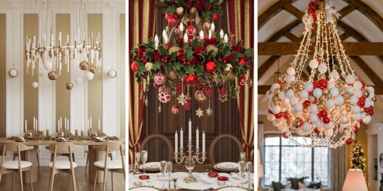 40+ Stunning Christmas Chandelier Ideas to Elevate Your Holiday Decor