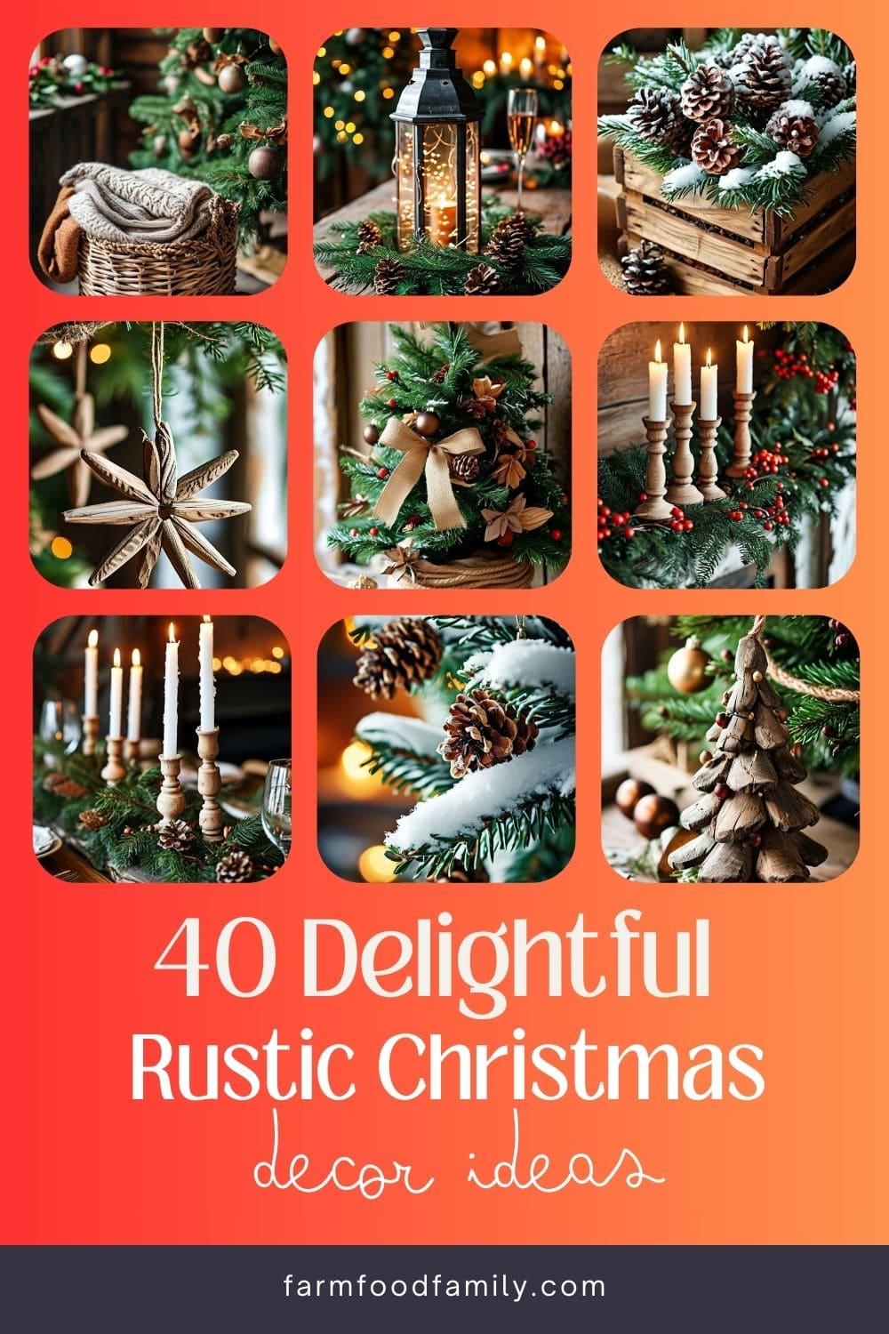 40+ Charming Rustic Christmas Decor Ideas to Transform Your Home This