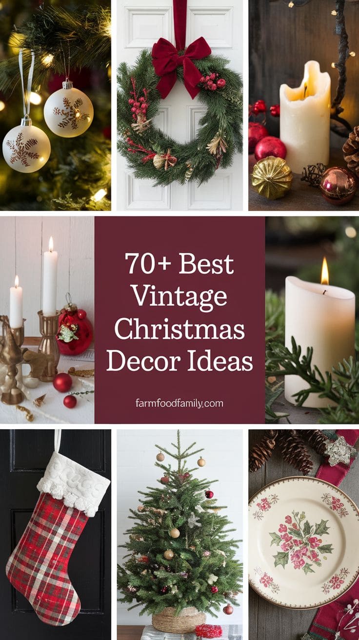 Best Vintage Christmas Decor 1