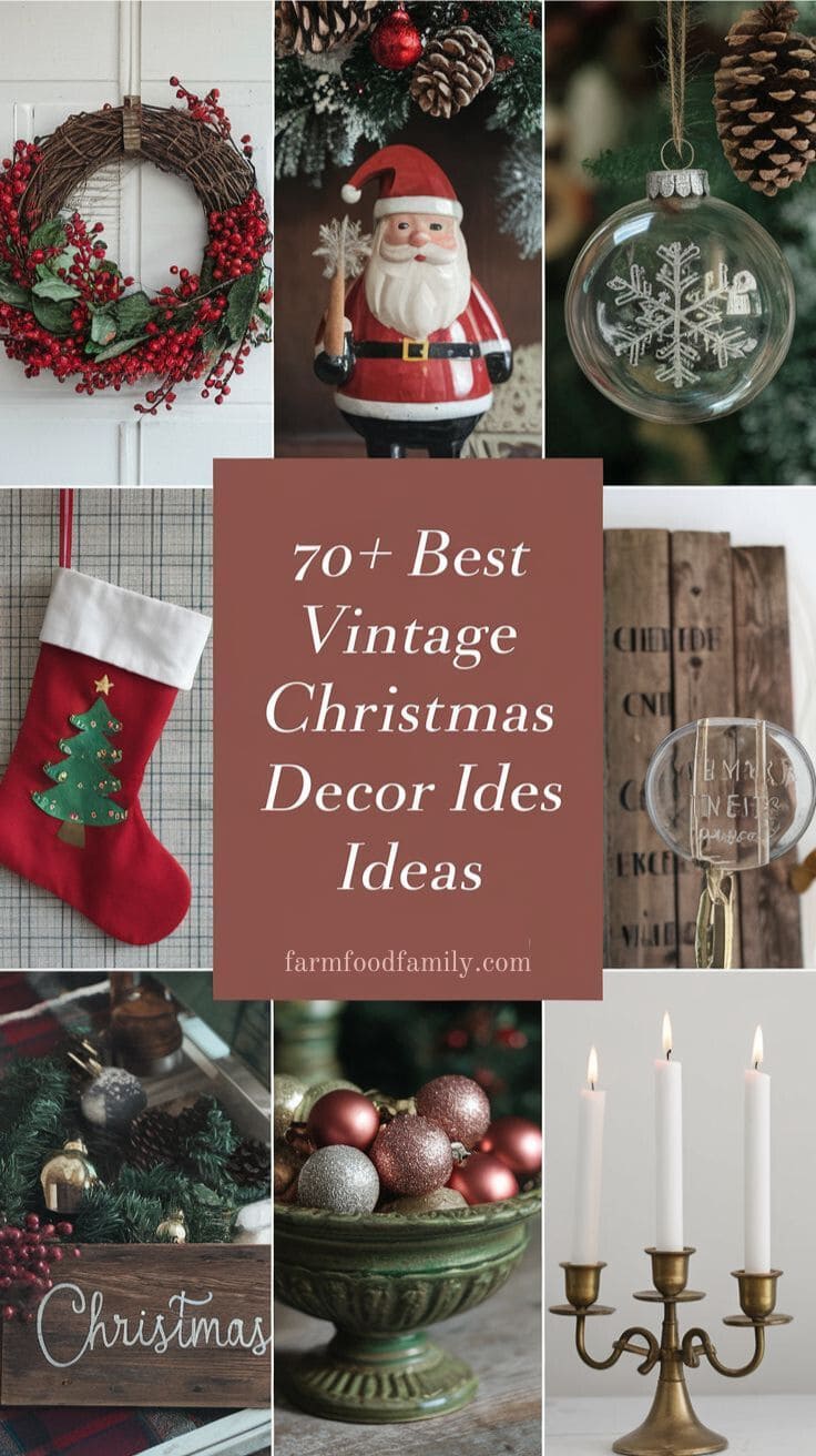 Best Vintage Christmas Decor 13