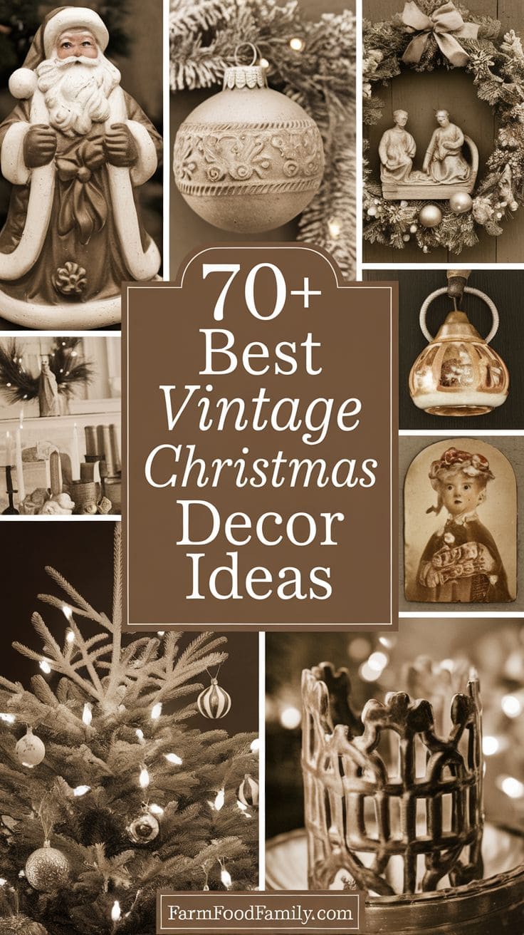 Best Vintage Christmas Decor 18