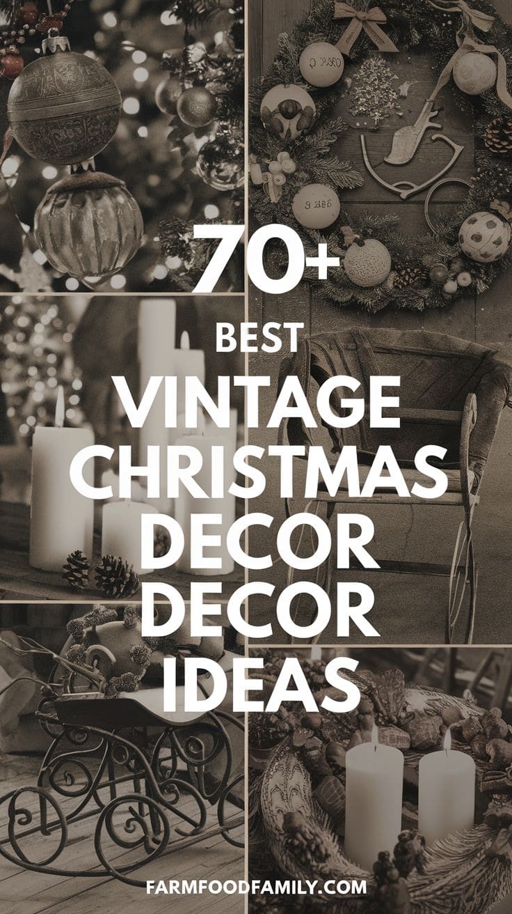 Best Vintage Christmas Decor 19