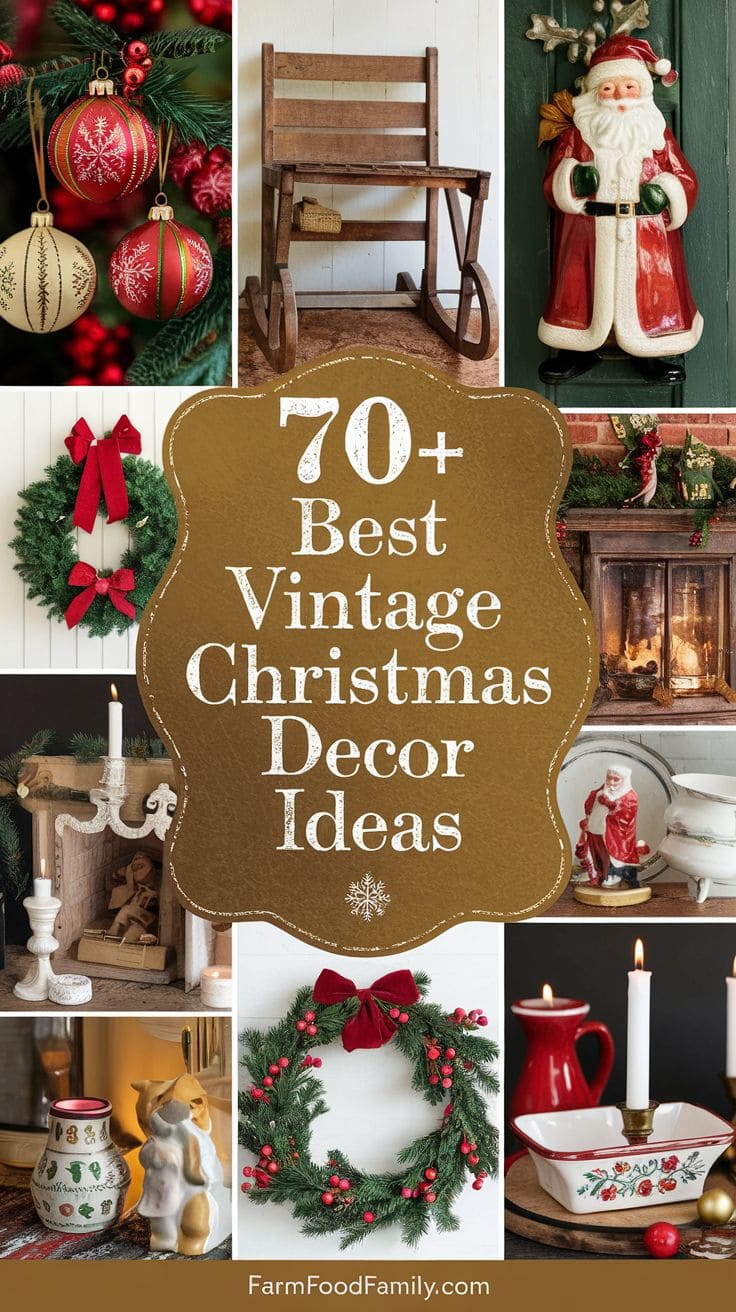 Best Vintage Christmas Decor 7