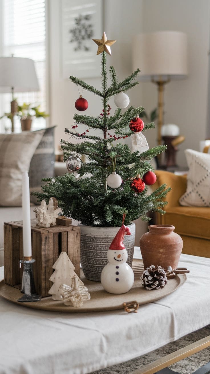 1 Christmas Coffee Table Decor 1