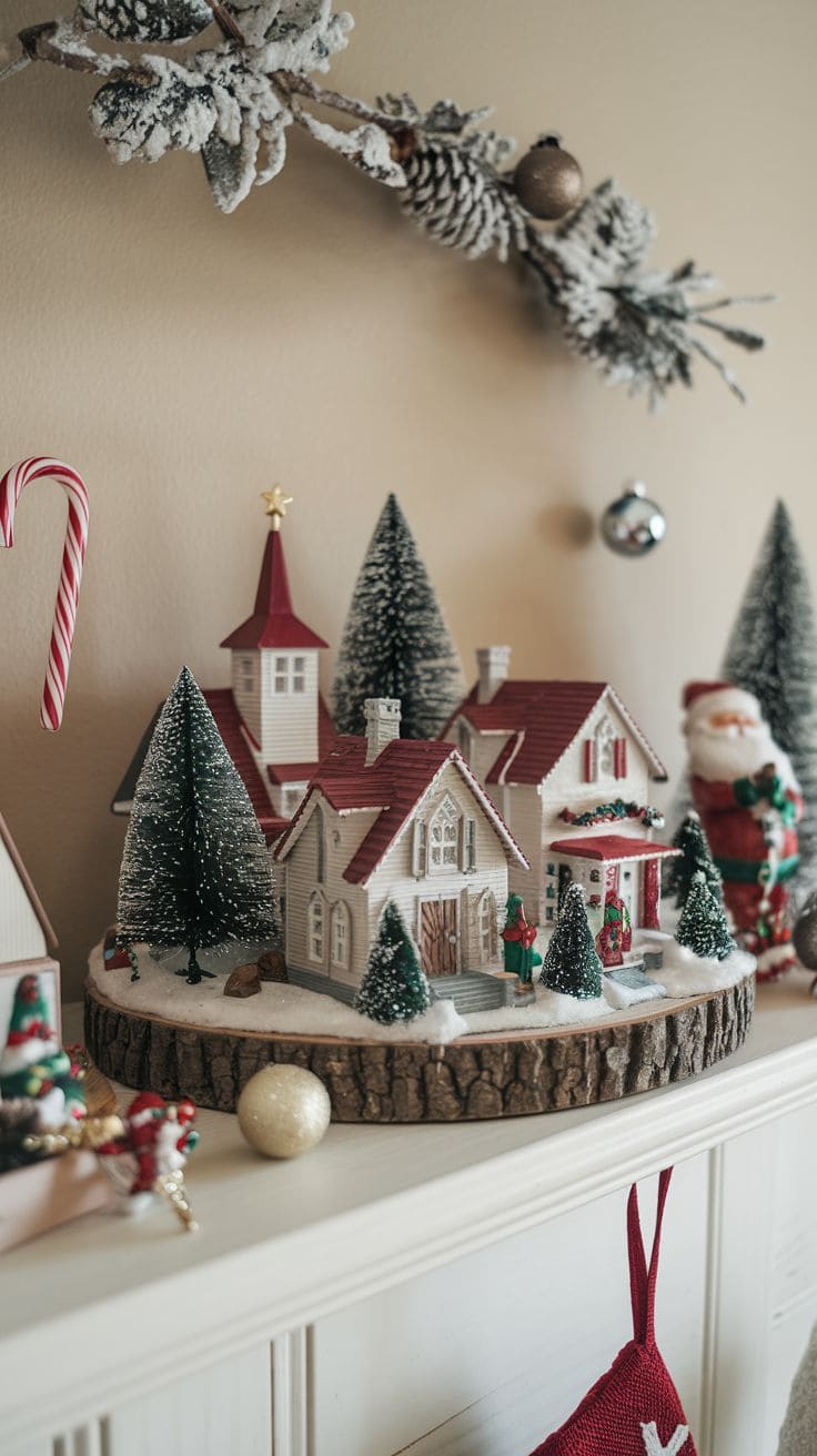 1 Christmas Shelf Decor 1