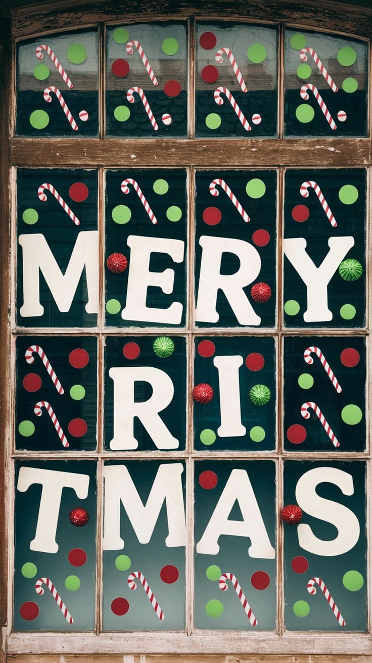 1 Christmas Window Decor 3
