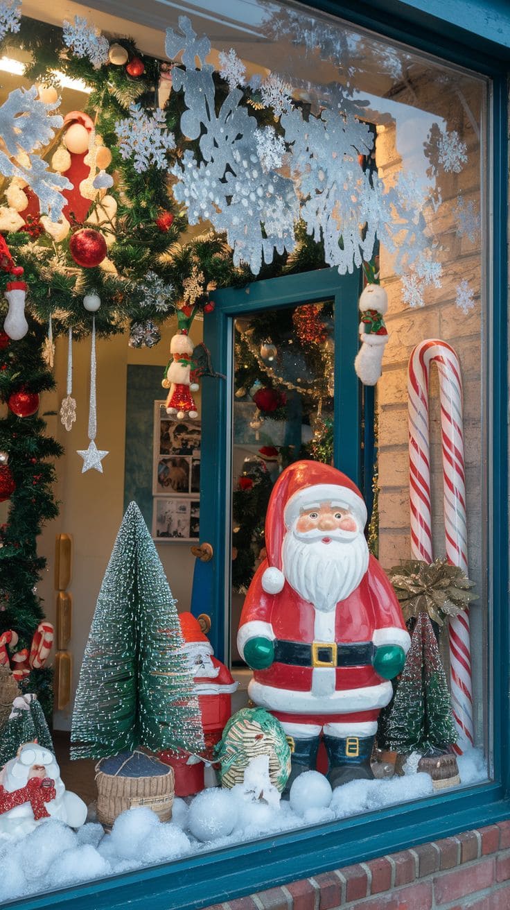 10 Christmas Window Decor