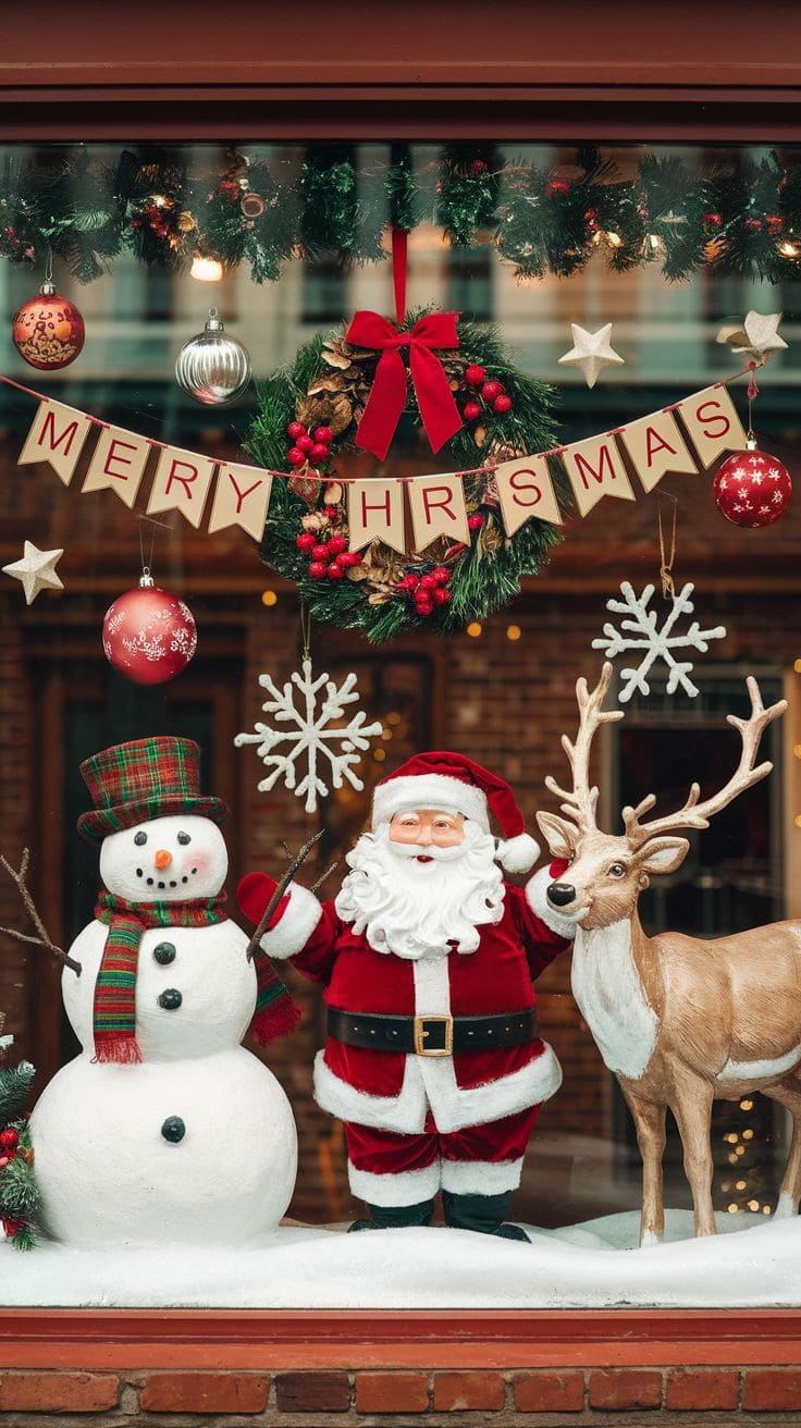 11 Christmas Window Decor
