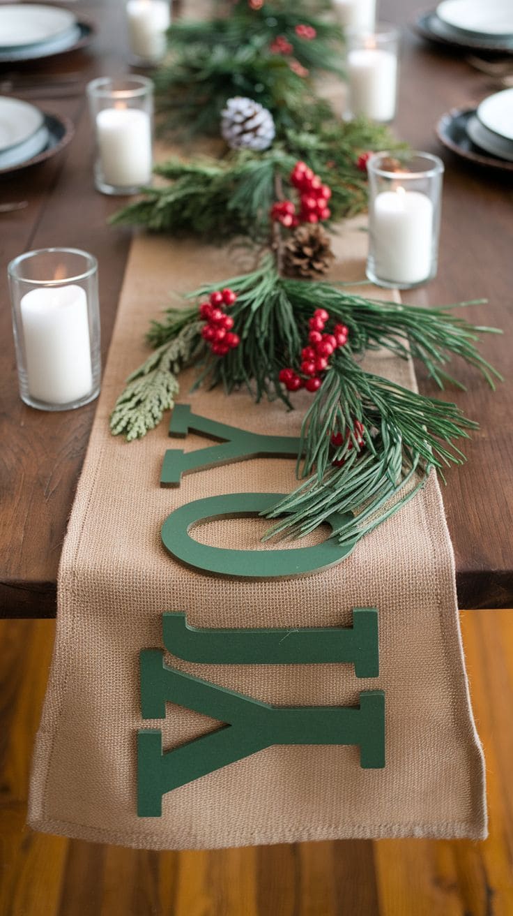 12 Christmas Table Runner