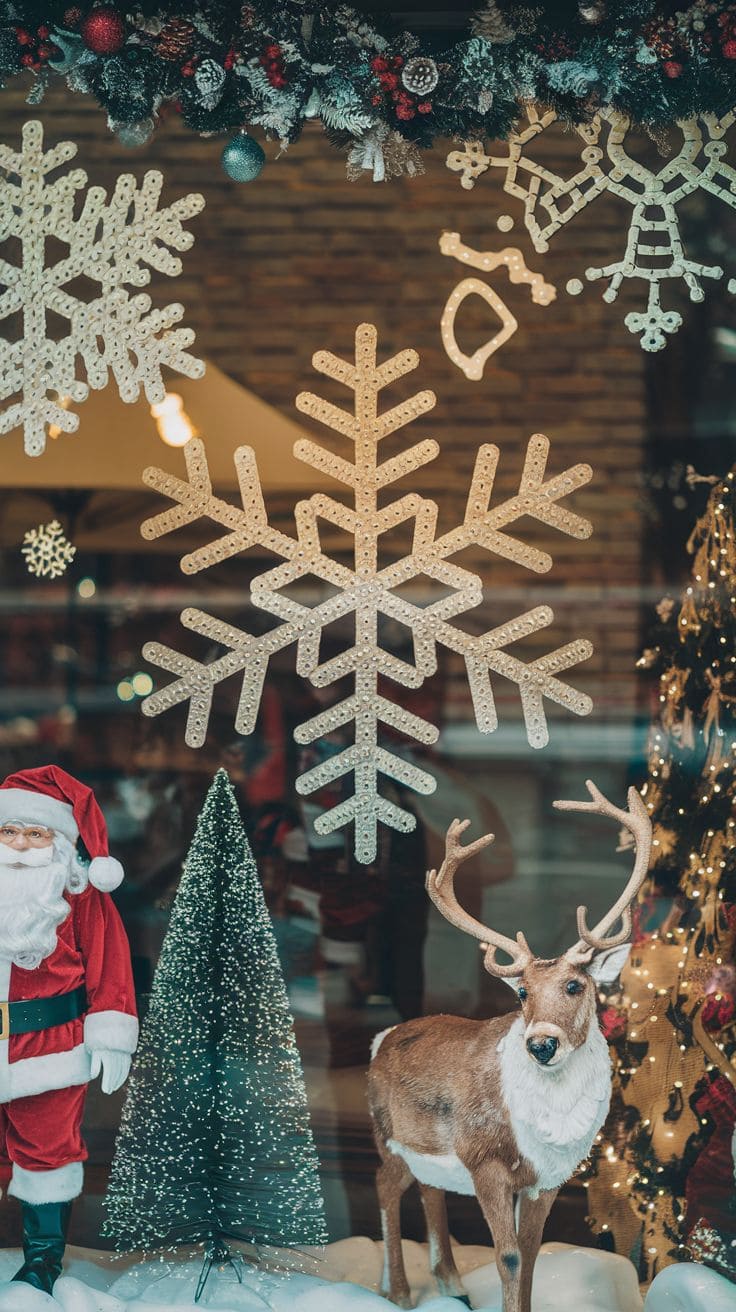13 Christmas Window Decor