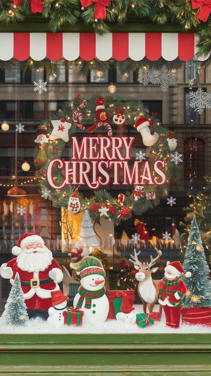 16 Christmas Window Decor