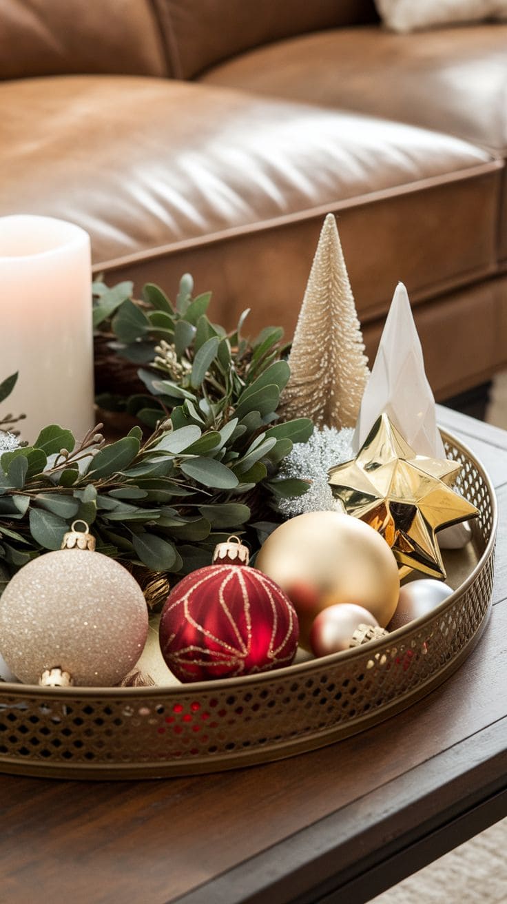 2 Christmas Coffee Table Decor 3