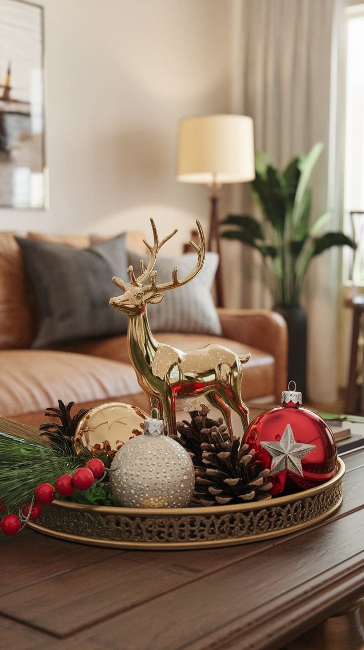 2 Christmas Coffee Table Decor 4