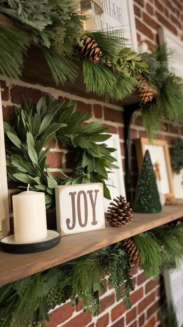 2 Christmas Shelf Decor 4