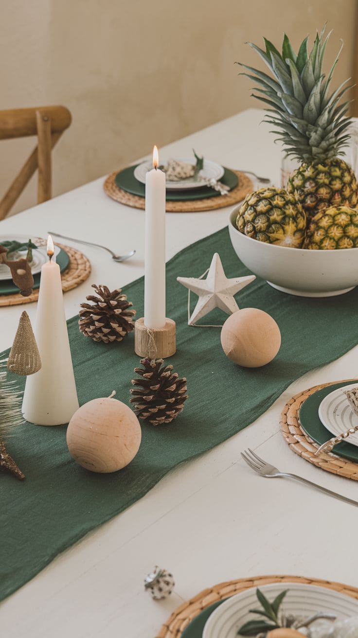 24 Christmas Table Runner